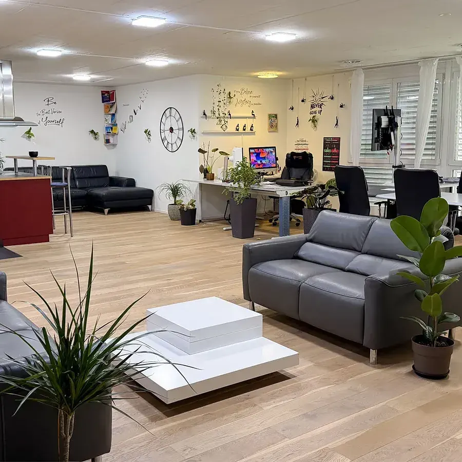 Büro der Webzenz GmbH in Schindellegi, Schweiz